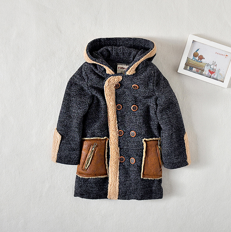 Manteau pour garcon en laine - Ref 2161284 Image 1