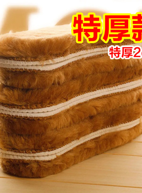 冬季加厚保暖鞋垫仿羊毛羊毛鞋垫皮毛一体雪地靴加绒棉男女毛绒软