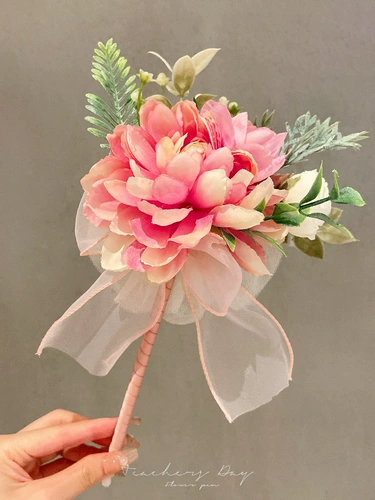 Дар Дар учителя подарок цветочный ручка вечный цветочный детский сад придает учительнице практическое пирожное букет пирог с творческим подарочным букет