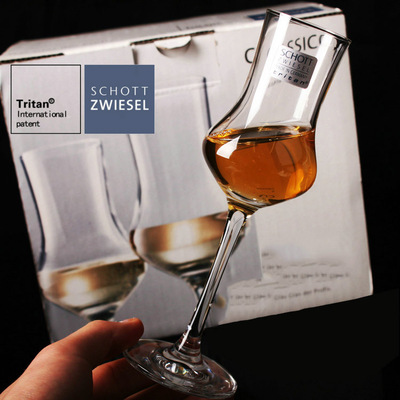 德国SCHOTT ZWIESEL进口水晶玻璃烈酒杯郁金香甜酒杯香槟杯高脚杯