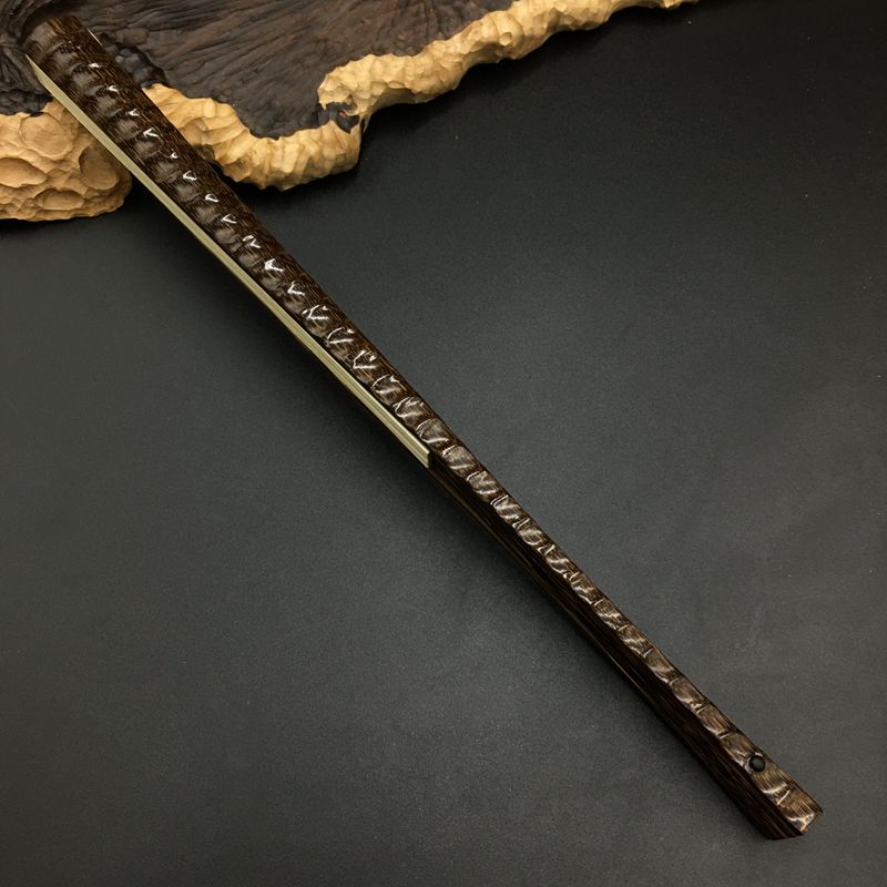 18方棕竹苏工文玩折扇