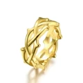 Gold Rattan Ring