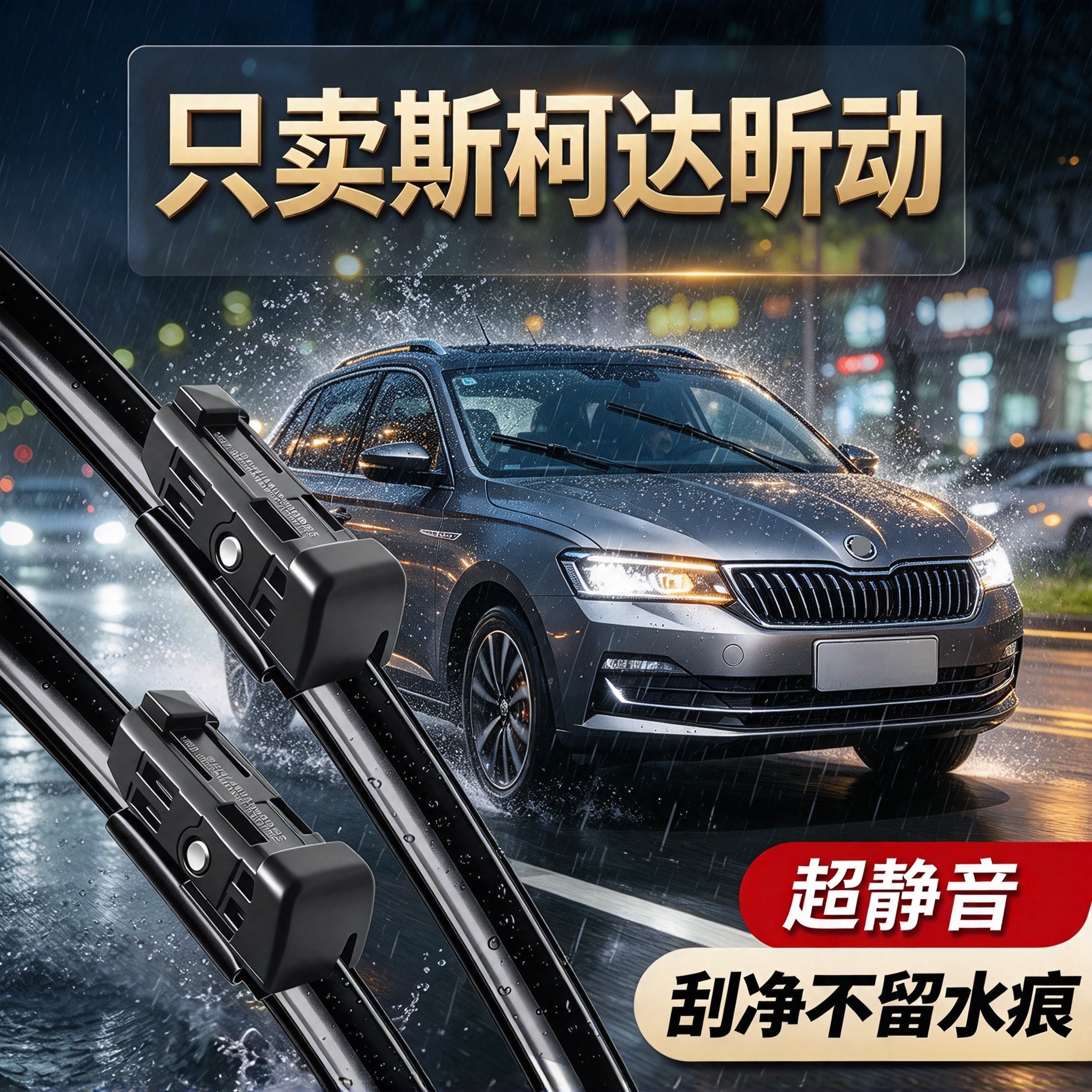 斯柯达昕动专用雨刮器原装规格