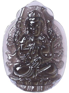 生肖属鼠千手观音守护神牛年吊坠