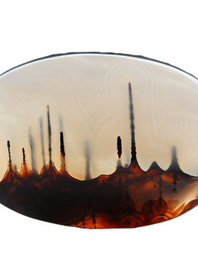 碧雅海洋一物一图山水画异象吊坠