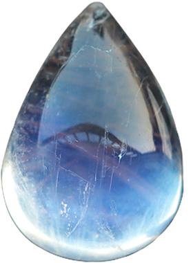 月光石吊坠一物一图水滴状挂件