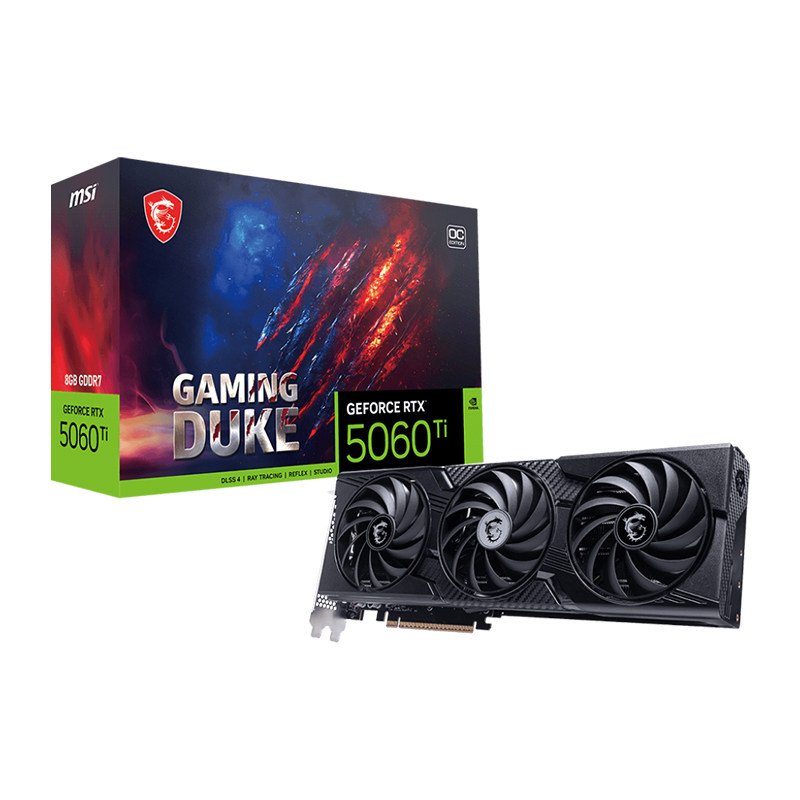 MSI/微星龙爵RTX5060 Ti幻影师万图师电竞游戏直播剪辑