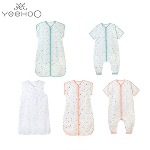 睡袋 纯棉纱布婴幼儿新生宝宝分腿薄款 英氏反季 清仓3折起夏季