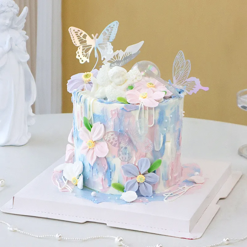 母亲节蛋糕装饰刮刀花成品格桑花配件蝴蝶摆件纸杯甜品烘焙插件,节庆用品/礼品,蛋糕/烘焙装饰用品,淘宝优惠券,粉丝福利购,淘宝优惠卷