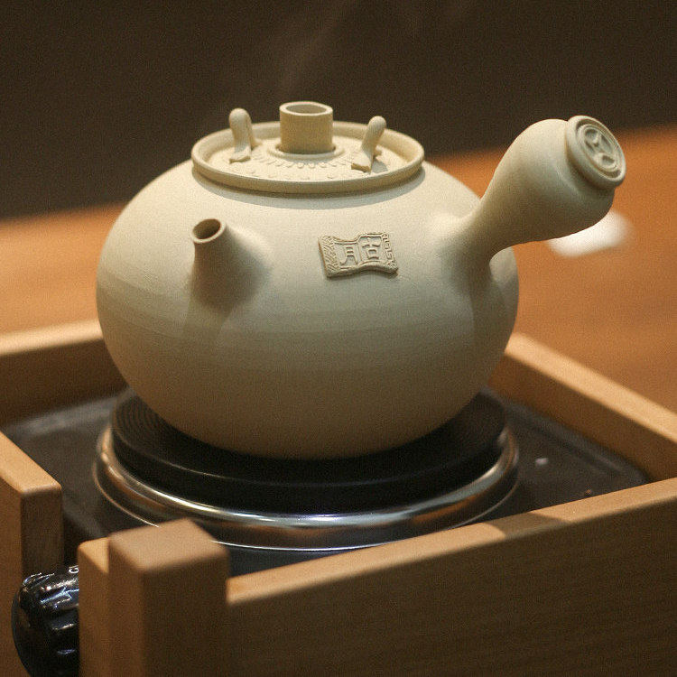 白泥侧把砂铫壶急须壶