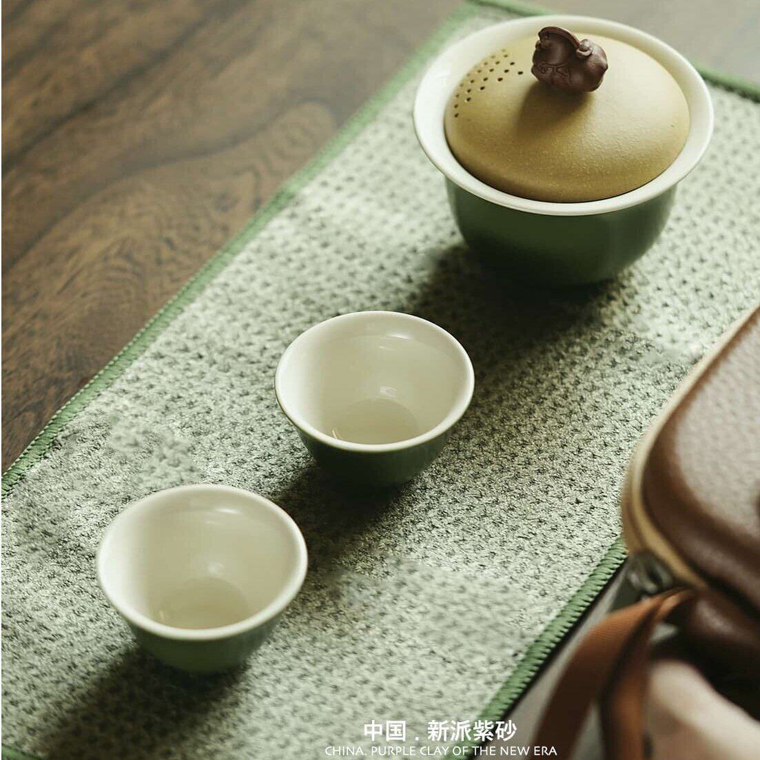 一条瑞马迎端户外旅行茶具套装