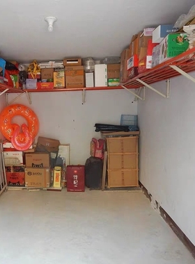 车库大承重架子货架储藏室防潮墙上置物架壁挂式地下室收纳架镀锌