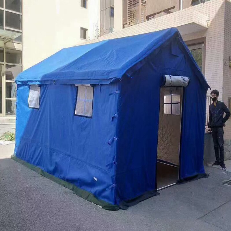 救灾帐篷防雨活动工程防疫加棉篷图片