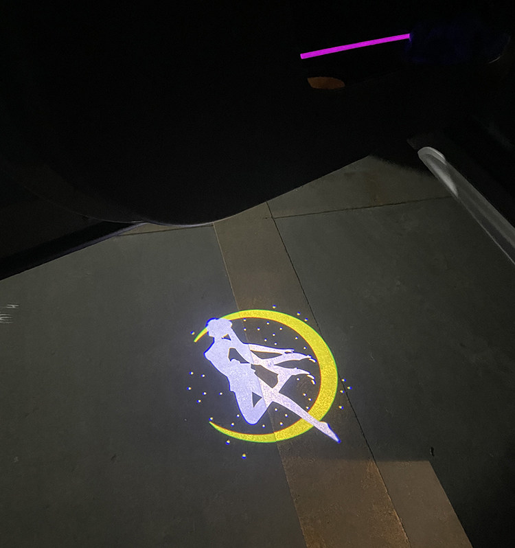 미니 미니 쿠퍼 도어 웰컴 라이트 컨트리맨 F56 F55F60 도어 수정 장식 조명