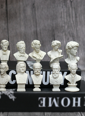 石膏像素描绘画教具树脂工艺品