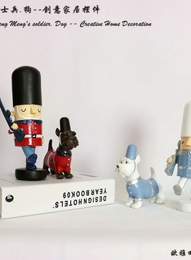 北欧胡桃夹子英国士兵树脂工艺品