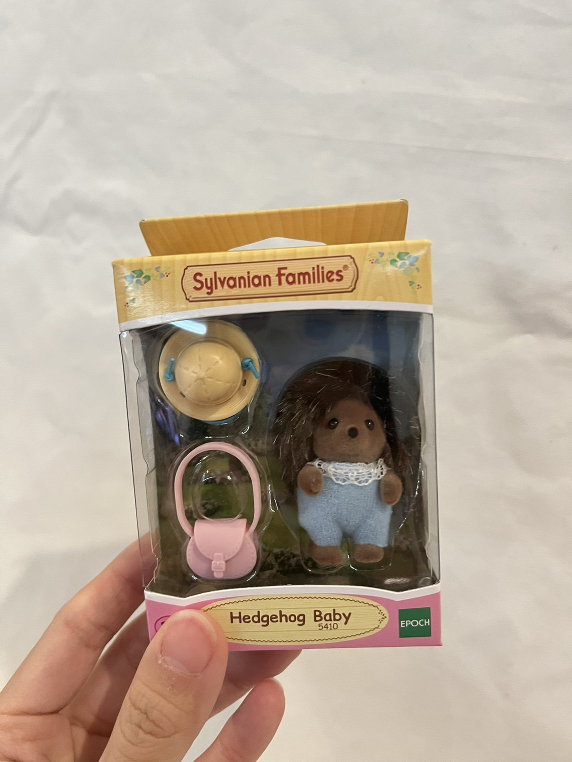 실바니안 패밀리 페르시아 고양이 푸들 고슴도치 양 우유 토끼 학교 액세서리 배낭 메신저 가방 모자