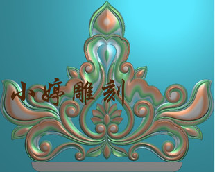 石材雕刻图石雕墓碑帽头洋花精雕图洋花碑头翘角浮雕图灰度图