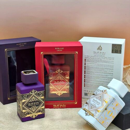 Lattafa拉塔法Bade'e AlOud Amethyst荣耀沉香乌木崇高中东香水