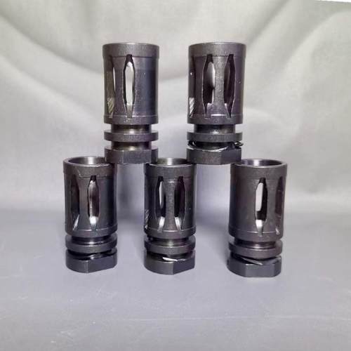 HK416A5钢制装饰火帽软弹枪