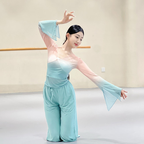 斑斓舞韵古典舞身韵纱衣飘逸