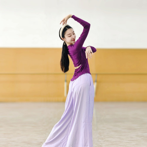 宸迪现代舞套手练功服