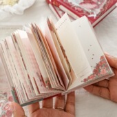 复古笔记本高颜值手帐本便携随身小号72k小众记事本手账本小本子