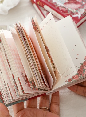 复古笔记本高颜值手帐本便携随身小号72k小众记事本手账本小本子