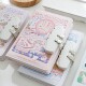 萌萌猫酱彩页密码 锁笔记本子高颜值可爱手账本记事本日记本手帐本
