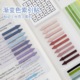 Ki渐变彩色索引贴 重点标记极细荧光箭头便利贴分页贴便签贴纸