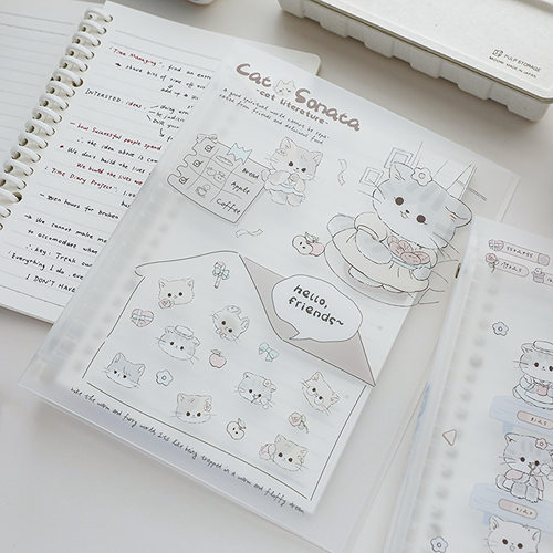 猫猫鸣奏曲活页本笔记本子