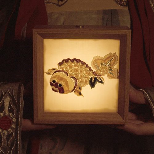 十指春风真丝刺绣材料包手工礼物