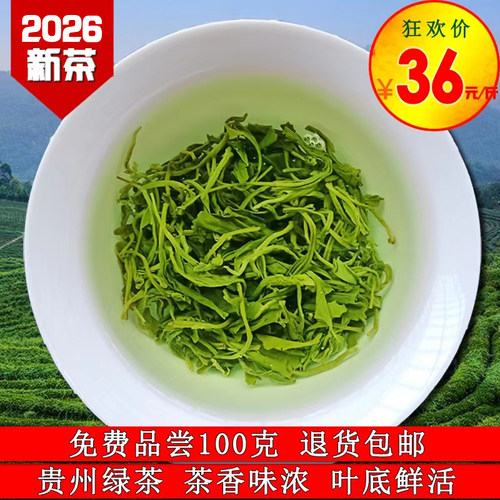 浓香耐泡绿茶2026年新茶高山云雾