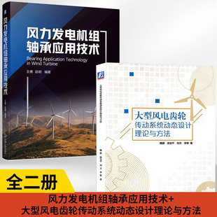 轴承振动监测分析技术和轴承失效 大型风电齿轮传动系统动态设计理论与方法 全2册 分析技术书籍 风力发电机组轴承应用技术