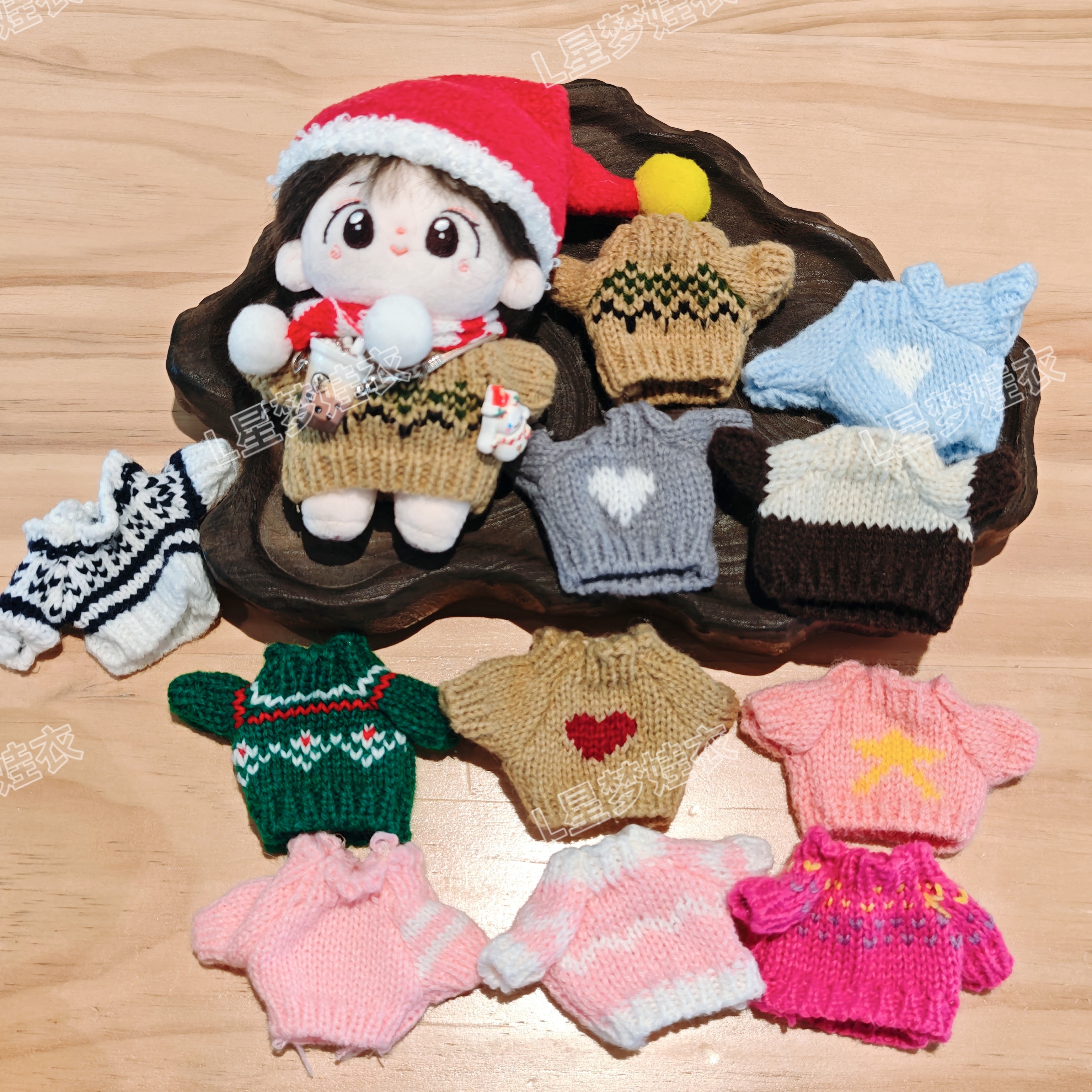 10cm娃衣批发掌门狗衣服创意穿