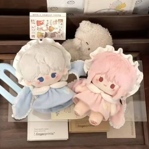 10cm新品娃衣双人棉花娃娃替换