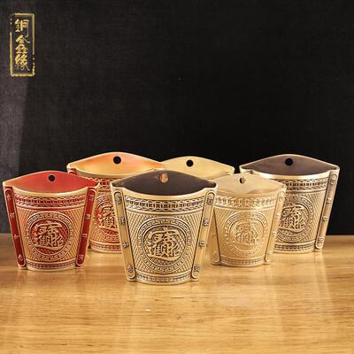 墙上门口黄铜新款黄铜壁挂香炉