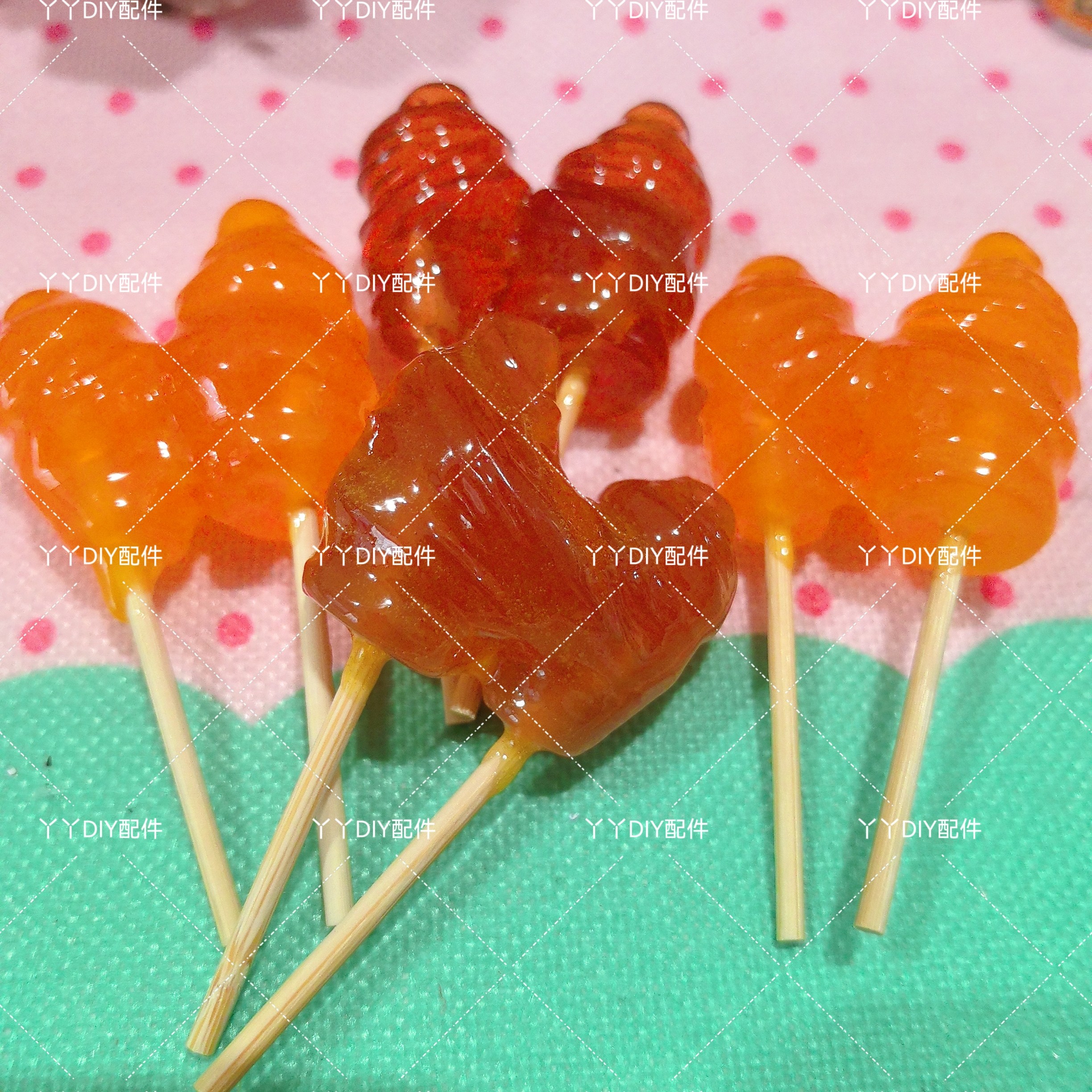 仿真微缩定制食玩童年麦芽糖DIY树脂配件过摆件不可食用场景