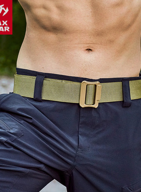 MAXGEAR响尾蛇K1战术腰带男 男军迷户外战术黑鹰尼龙腰带