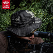 MAXGEAR鹖冠奔尼帽 男军迷帽户外运动垂钓露营旅游BC风软顶渔夫帽