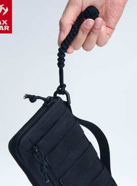 MAXGEAR盘龙S5挂件军迷个性手工编织户外配件7芯尼龙伞绳挂扣防身