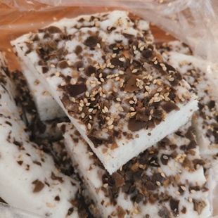 广东怀集特产木耳发糕 传统手工米桨 酒糟发糕 早餐点心即食蒸糕