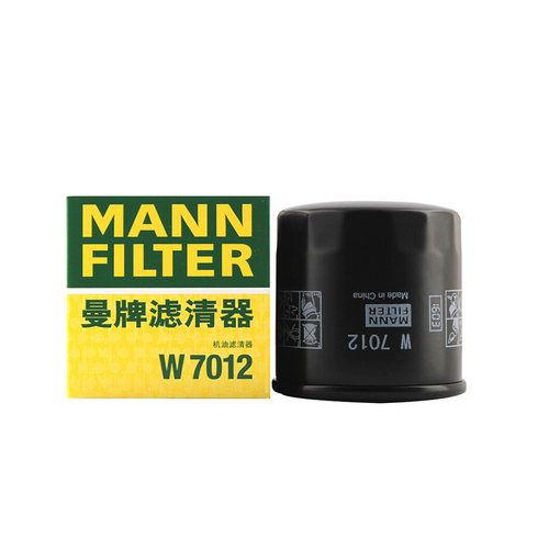 曼牌W7012适配凯越新英朗GL6阅朗沃兰多科沃兹科鲁泽机机油滤清器
