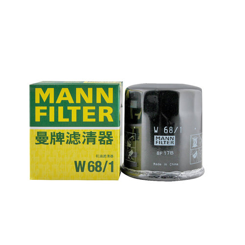 曼牌机油滤w68/1丰田卡罗拉花冠