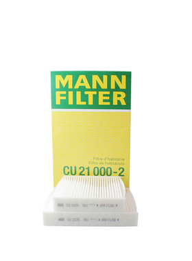 曼牌CU21000-2适配标致2008 207 CC空调滤芯格滤清器空调过滤网格