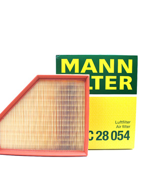 曼牌C28054适配19款后新宝马320LI 325LI 330LI Z4空气滤芯格清器