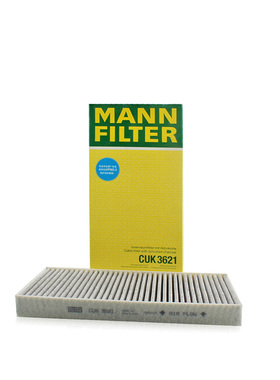 曼牌CUK3621适配奔驰SLK级 R171底盘带炭空调滤芯格滤清器过滤网