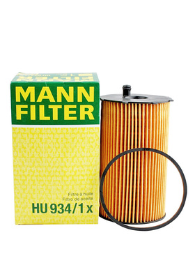 曼牌机油滤HU934/1x适配路虎发现3 发现4 2.7TDV6 柴油版滤芯清器