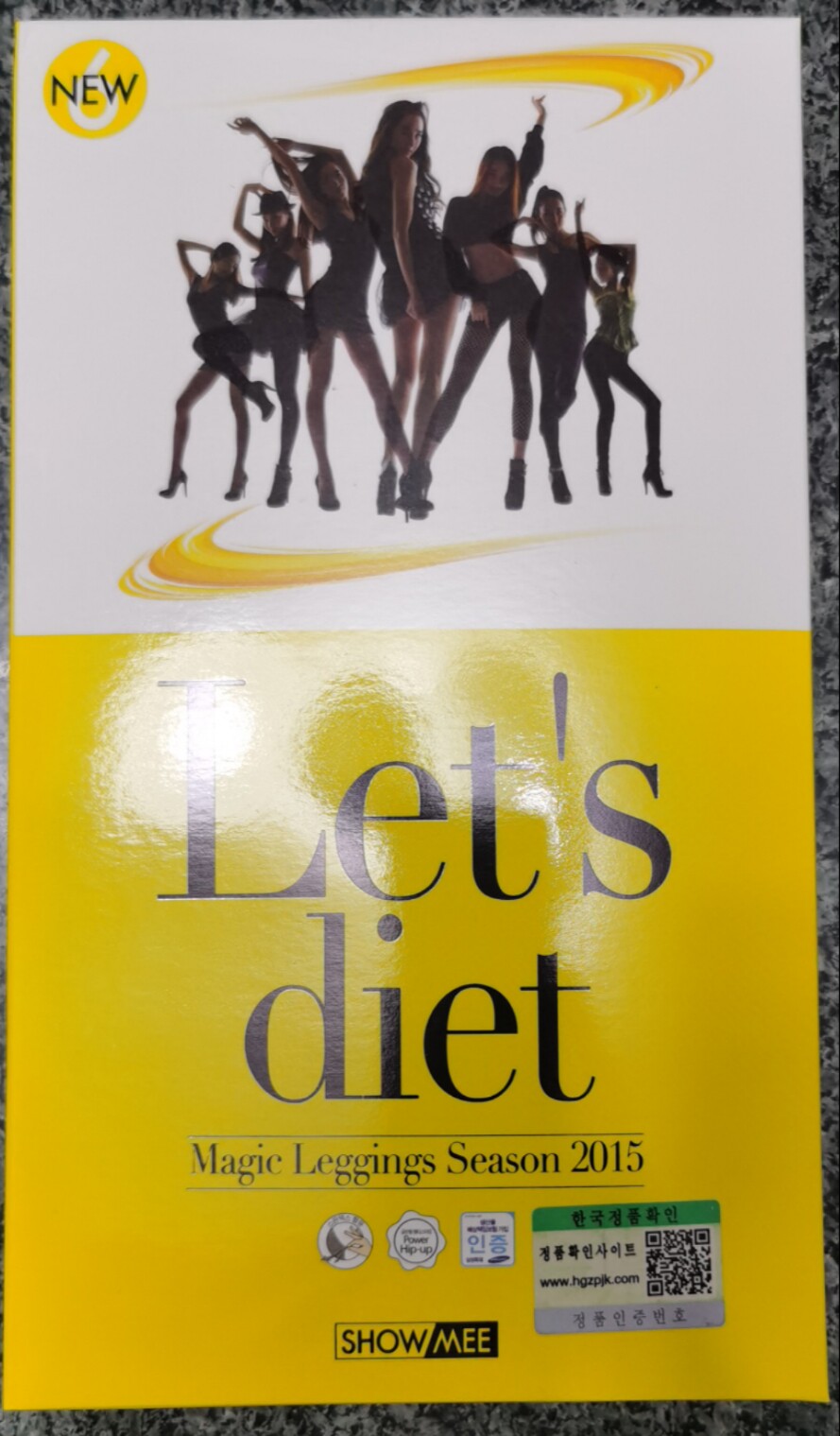 韩国let`s diet瘦腿袜显瘦美腿女春秋压力打底连裤袜提臀