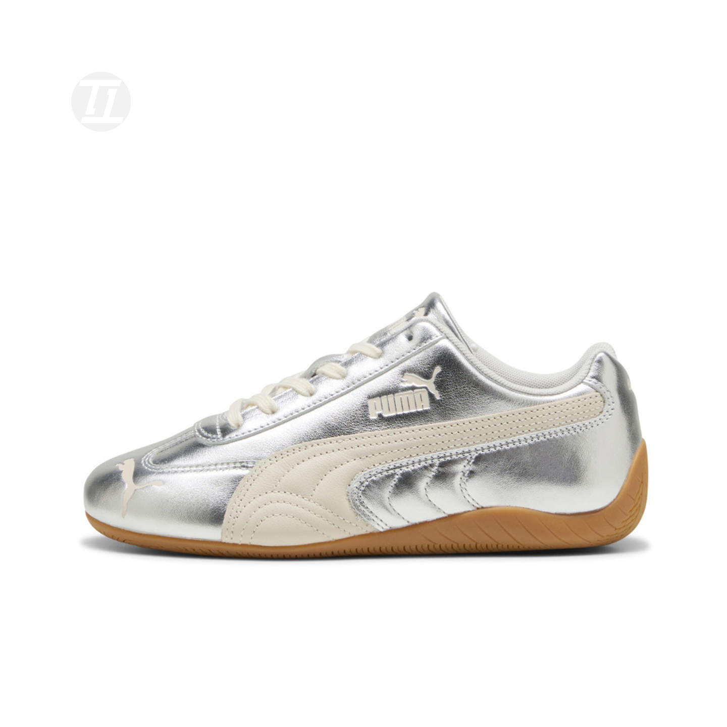 PUMA SPEEDCAT SILVER女子单依纯金属烫银色赛车薄底鞋 406881-02,运动鞋new,运动休闲鞋,淘宝优惠券,粉丝福利购,淘宝优惠卷